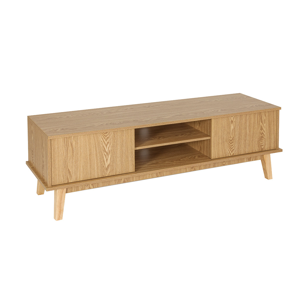 Adwen 140CM TV Cabinet Entertainment Unit Pine