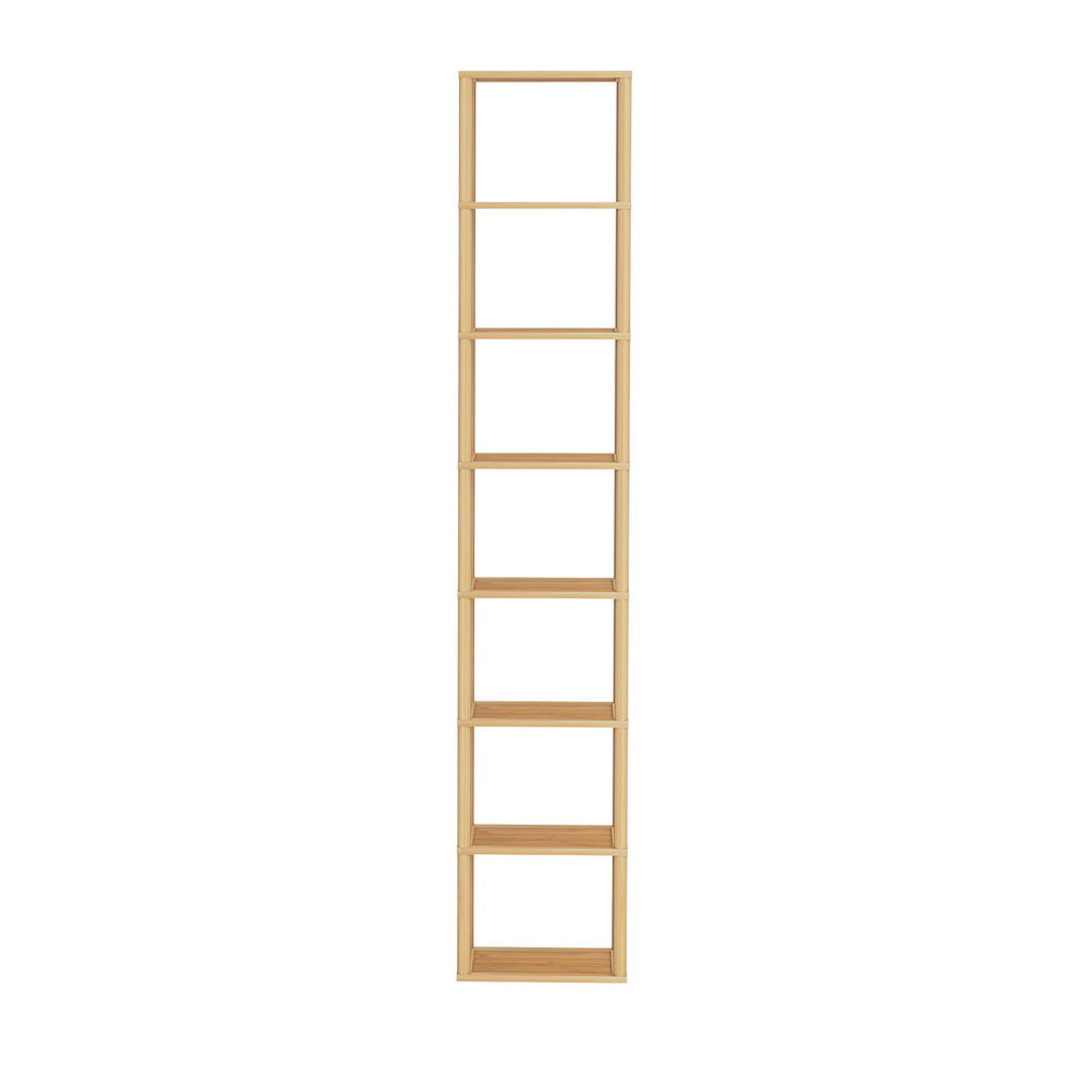 Taylor 8-Tier Stackable Shoe Rack Pine