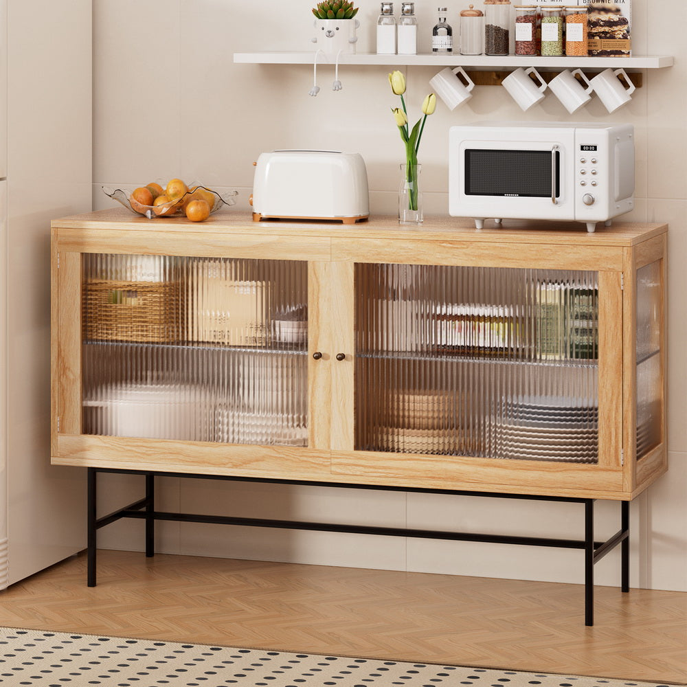 Oak Double Door Buffet Sideboard Artiss