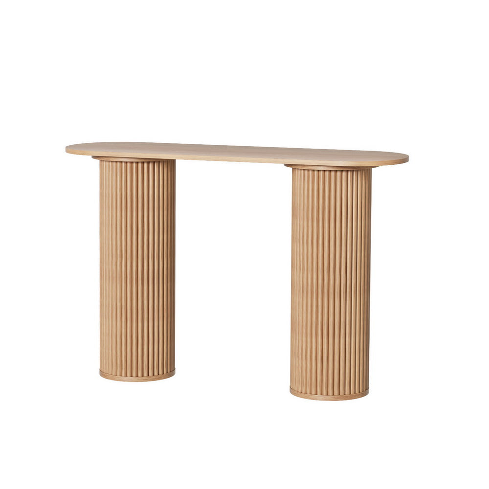 Blake 115cm Oval Console Table Pine