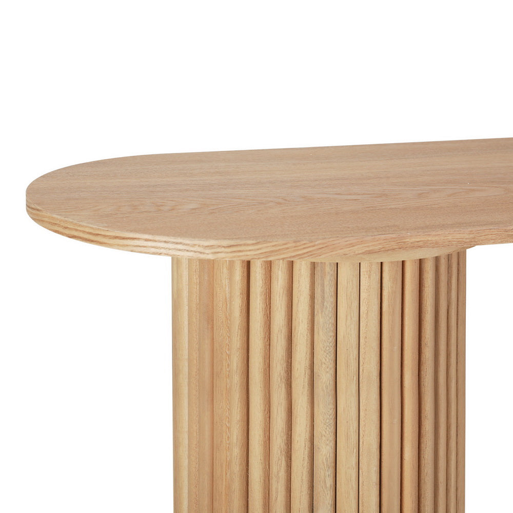 Blake 115cm Oval Console Table Pine