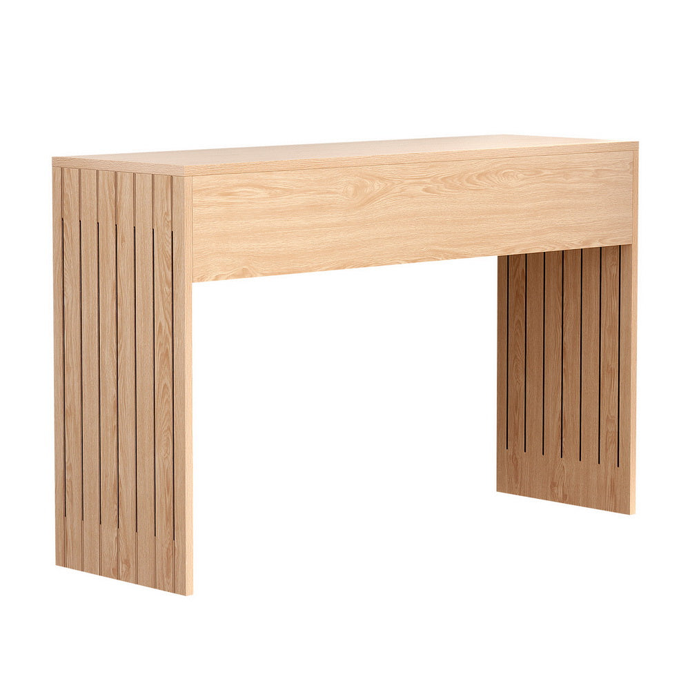 Fluted Pine Console Table 120CM