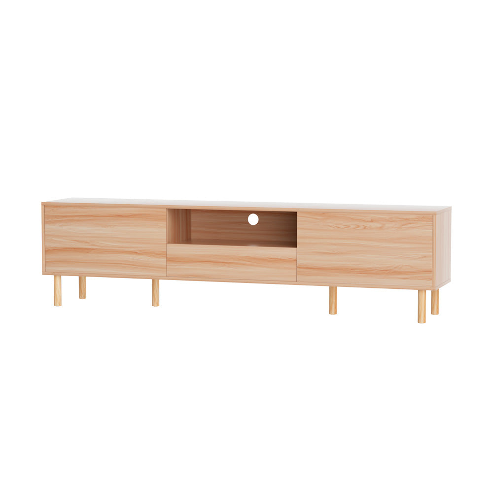 Alex 180cm Entertainment Unit TV Cabinet Storage Pine