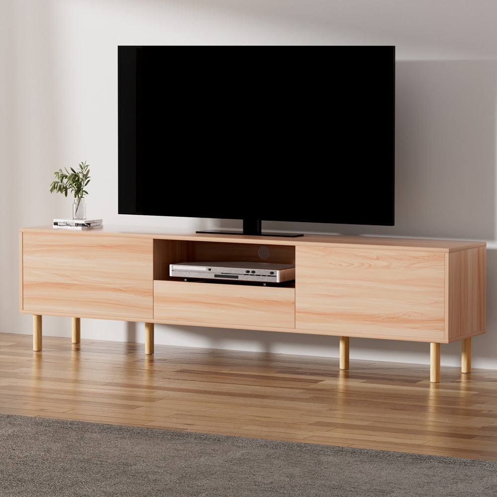Alex Entertainment Unit TV Cabinet with Drawer and Shelf 180CM