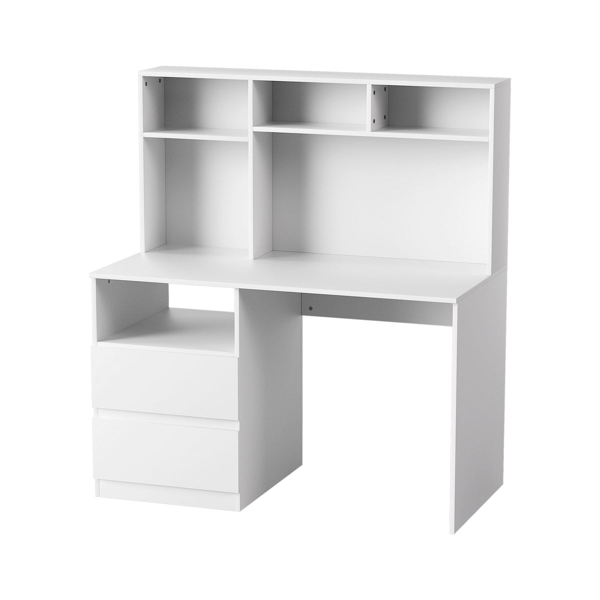 Artiss Computer Desk with Drawer and Shelf White 120cm