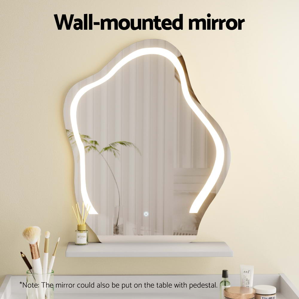 Daphne Floating Dressing Table LED White