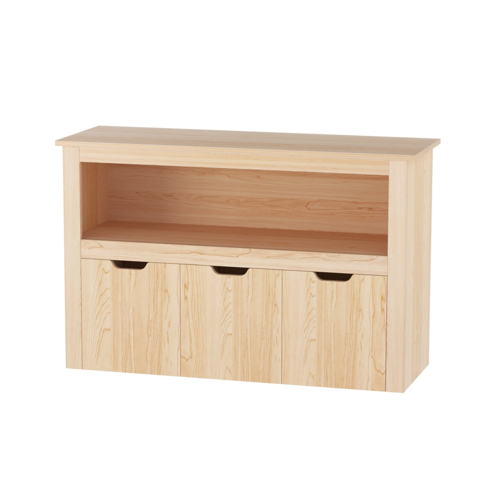 Keezi Kids Bookshelf 3 Drawer Wooden Storage Bookcase