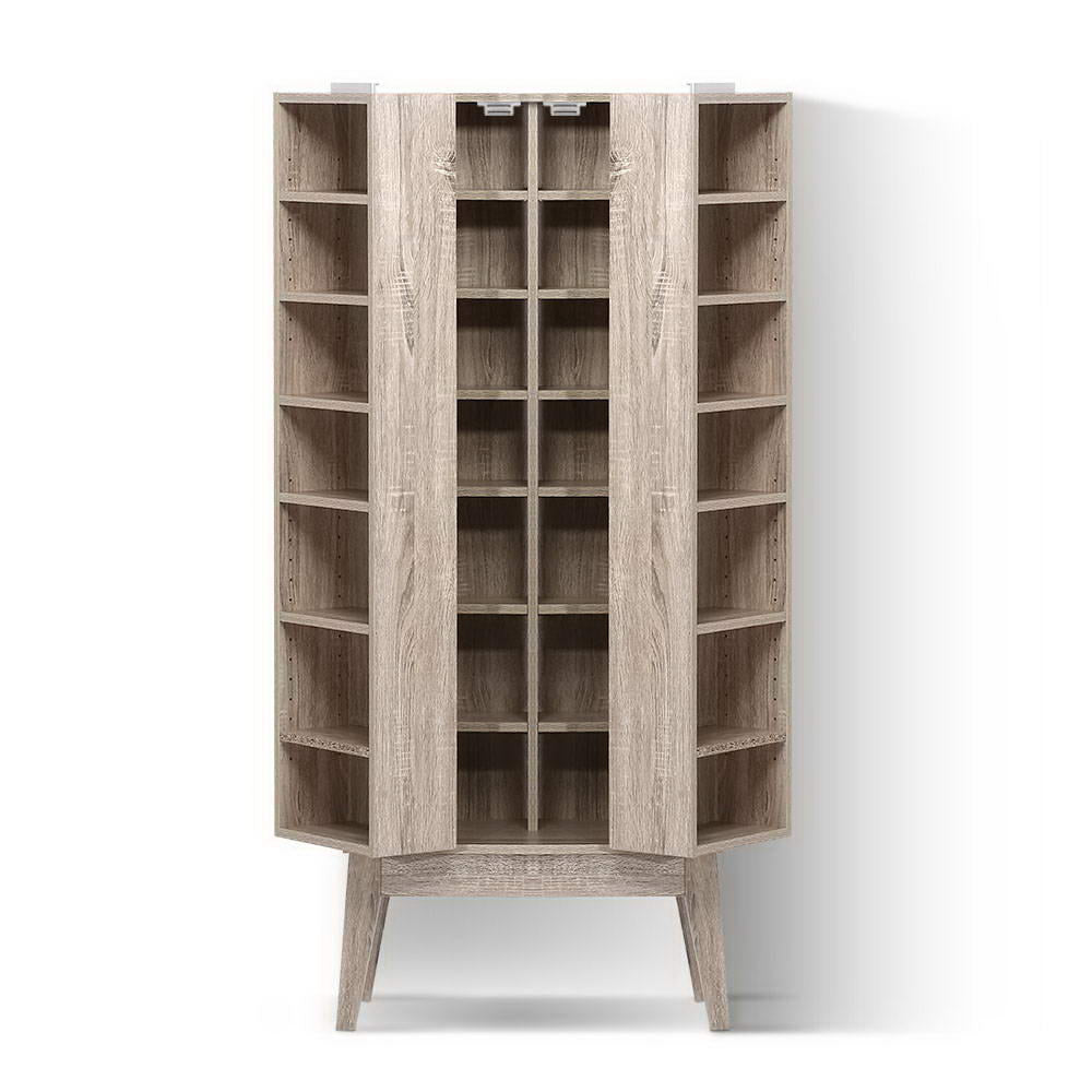 Berg Oak Multimedia Shelf CD Storage Rack