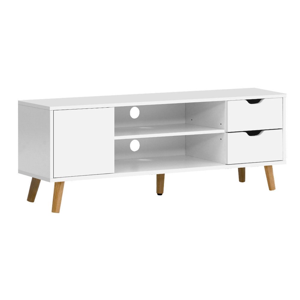 Larin 120cm TV Cabinet Entertainment Unit White