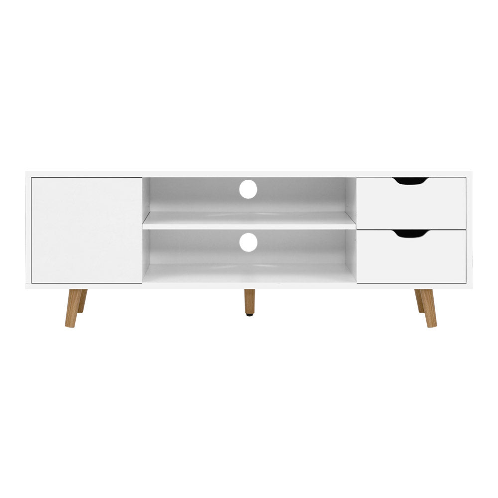 Larin 120cm TV Cabinet Entertainment Unit White