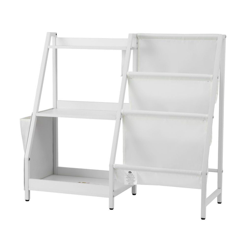 Keezi 3-Tier Kids Bookshelf Toy Storage Rack Display Shelf