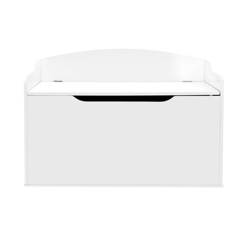 Keezi Kids Storage Bench Toy Box White