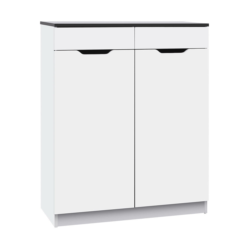 Eve Shoe Rack Cabinet 30 Pairs White