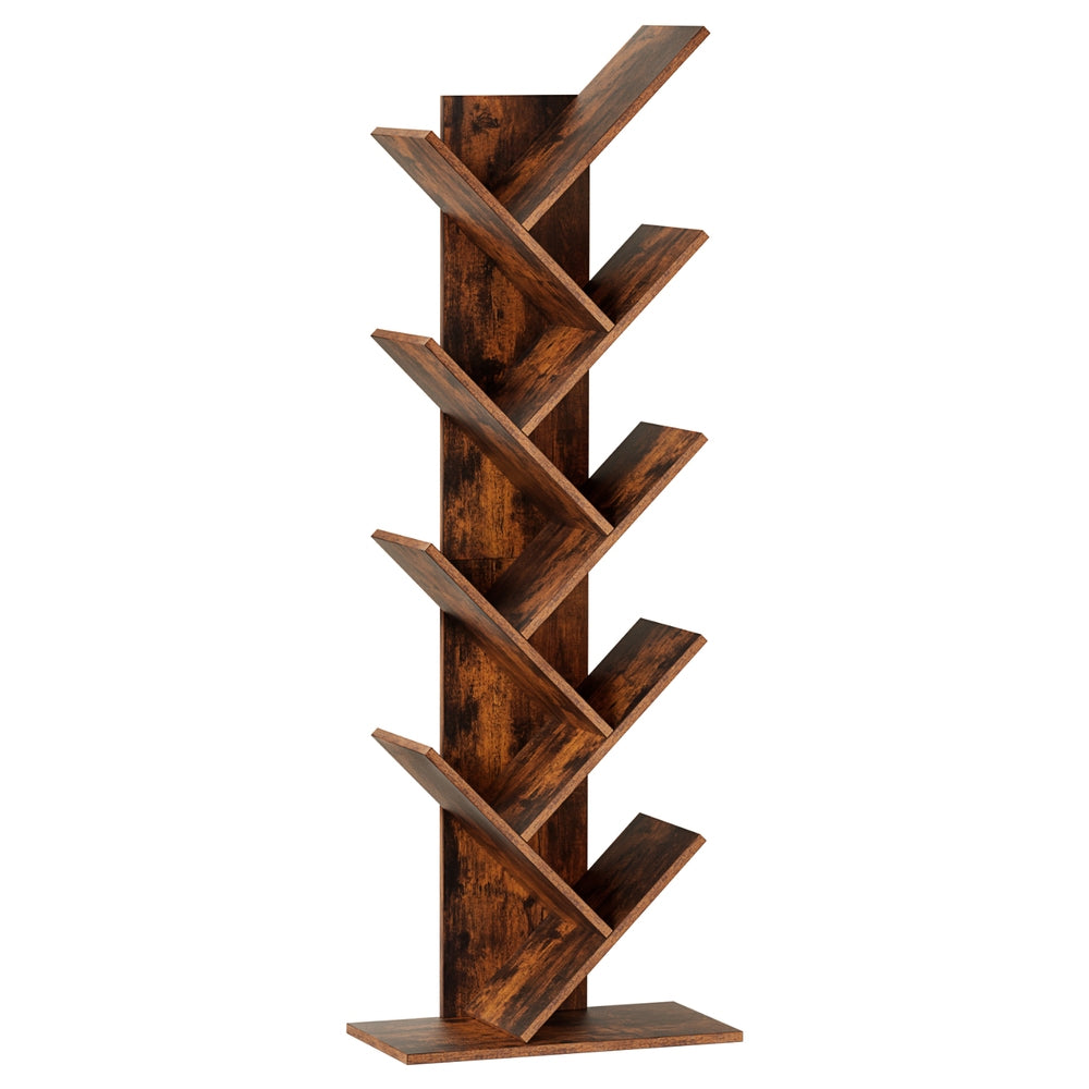 Tree 9-Tier Bookshelf Walnut
