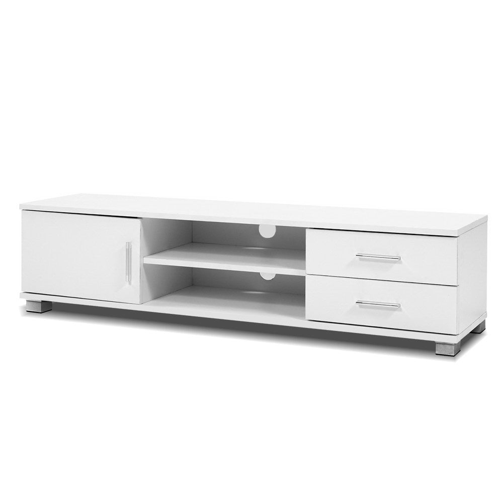 Dylan 120cm TV Cabinet Entertainment Unit White