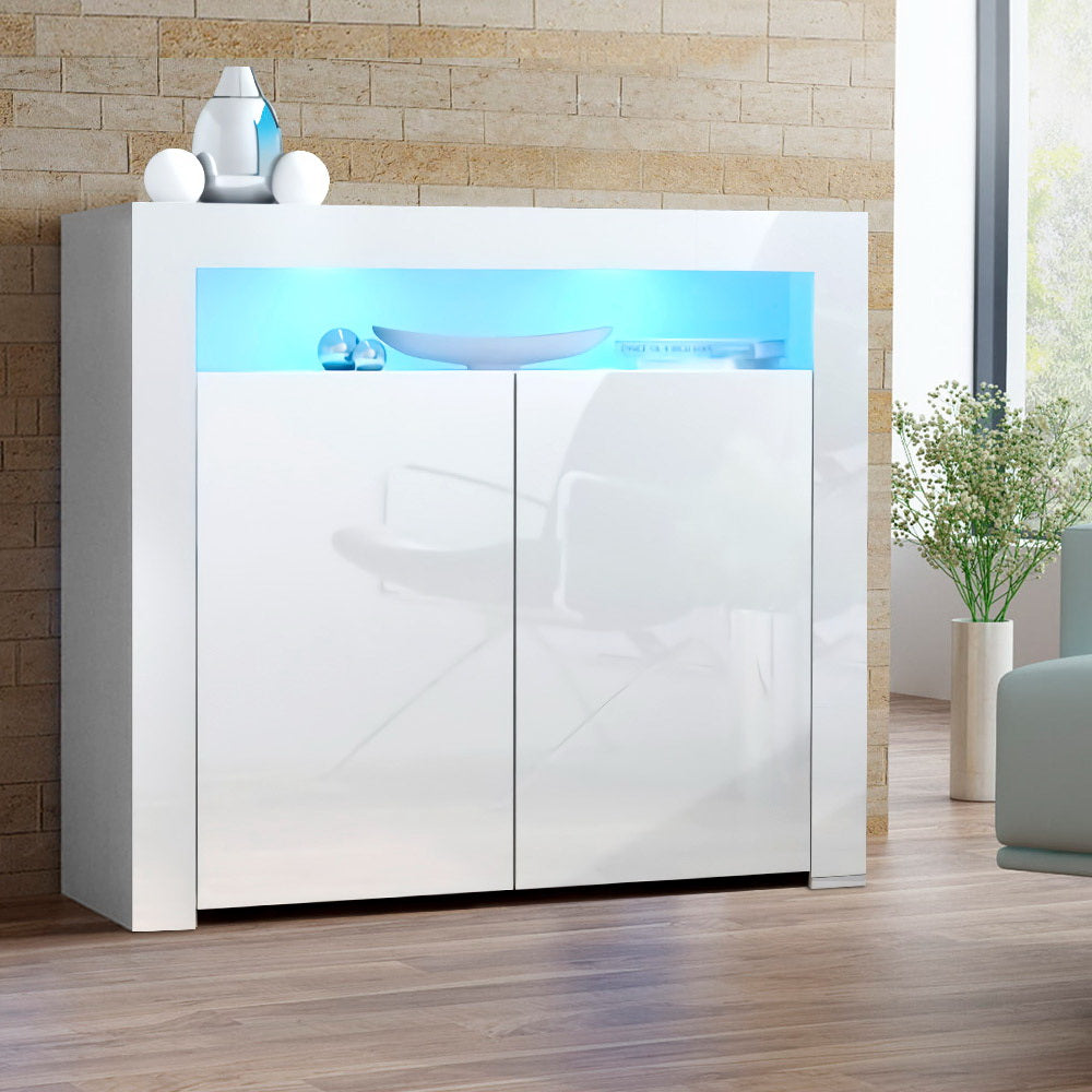 ARNO LED Sideboard Buffet White