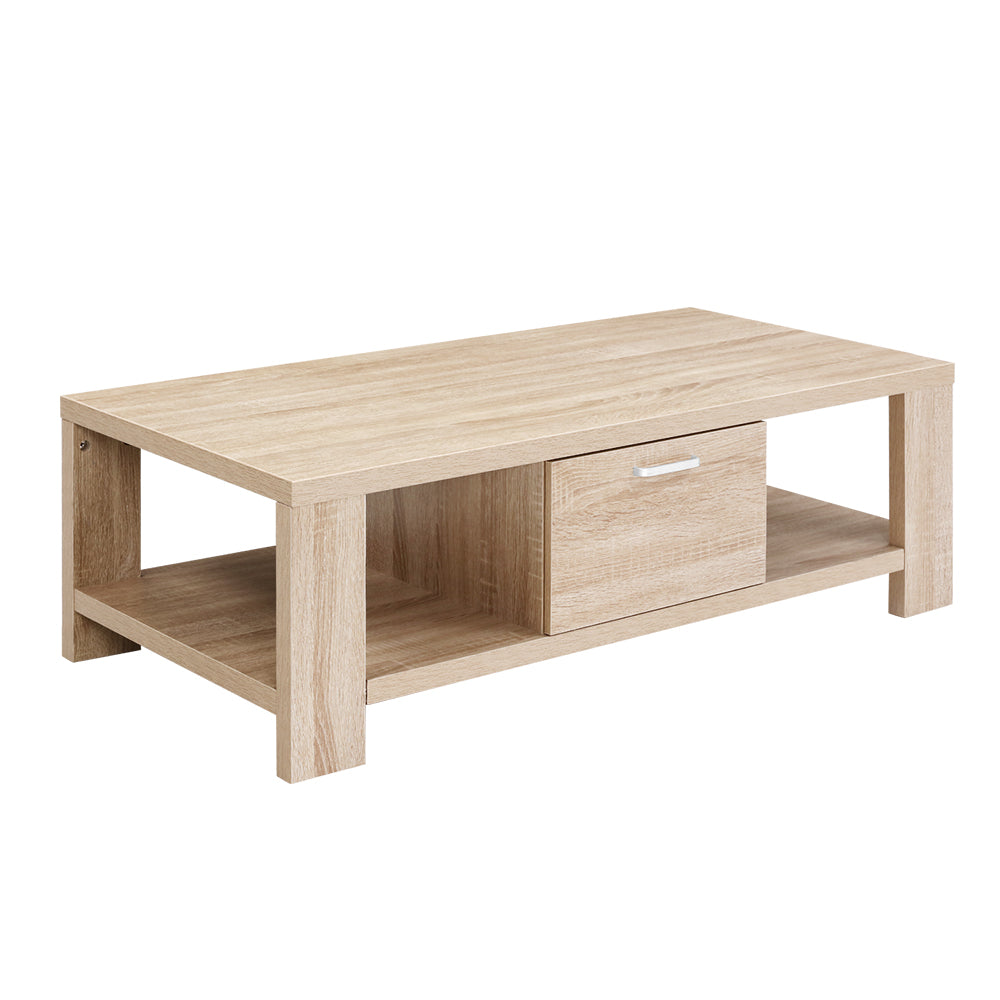 Maxi Oak Coffee Table 1 Drawer