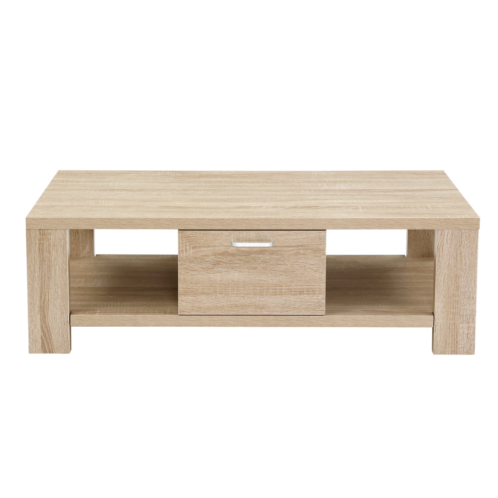 Maxi Oak Coffee Table 1 Drawer