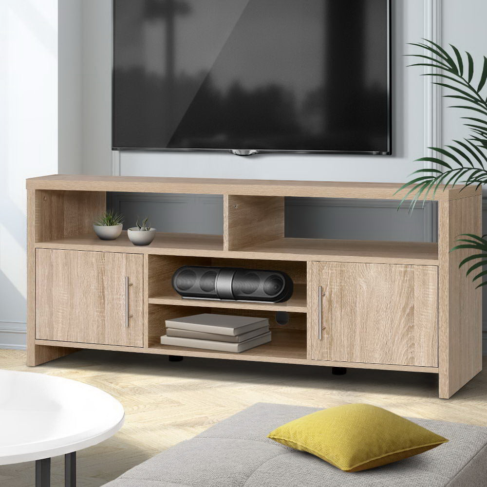 Artiss TV Cabinet Entertainment Unit 140cm Oak