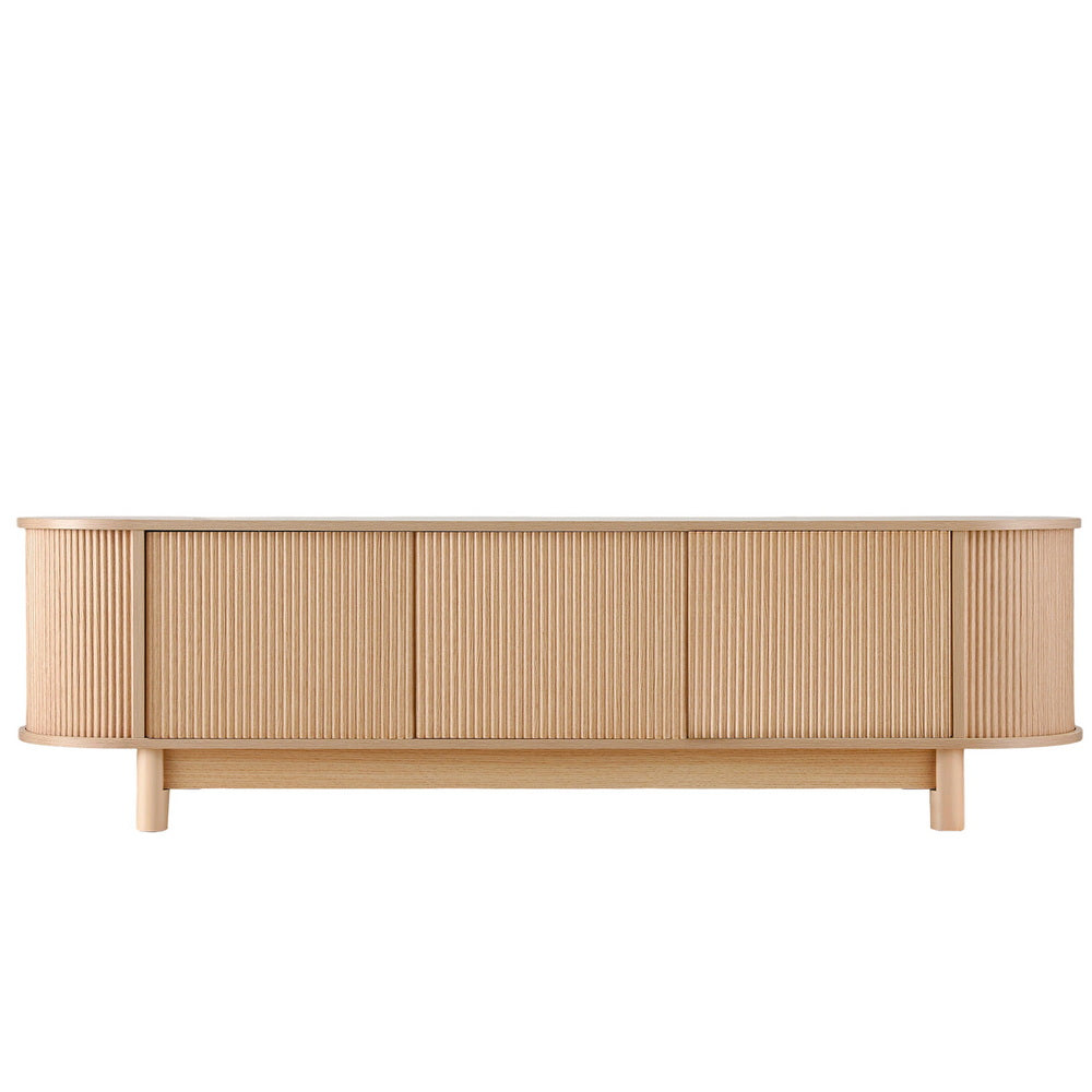 Artiss 160cm Entertainment Unit Storage Cabinet Pine