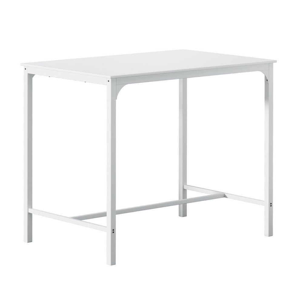 Brenda 120cm Bar Table Dining Desk White