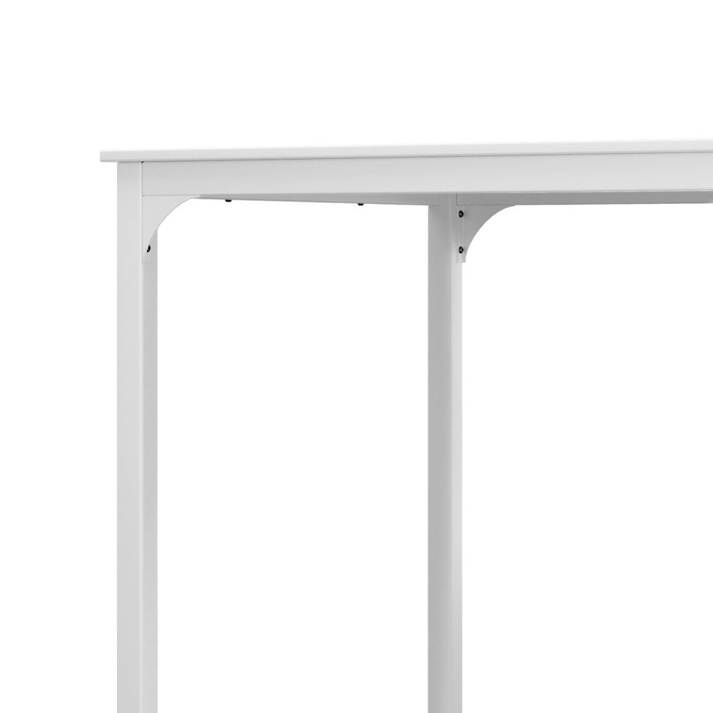 Brenda 120cm Bar Table Dining Desk White