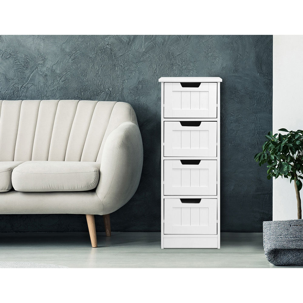 Leesa 4-Drawer Chest White