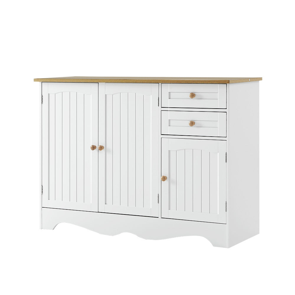 Berne 3-Door Sideboard White