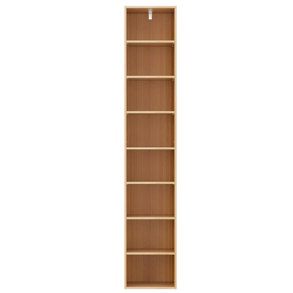 MILO 8-Tier Bookshelf Pine