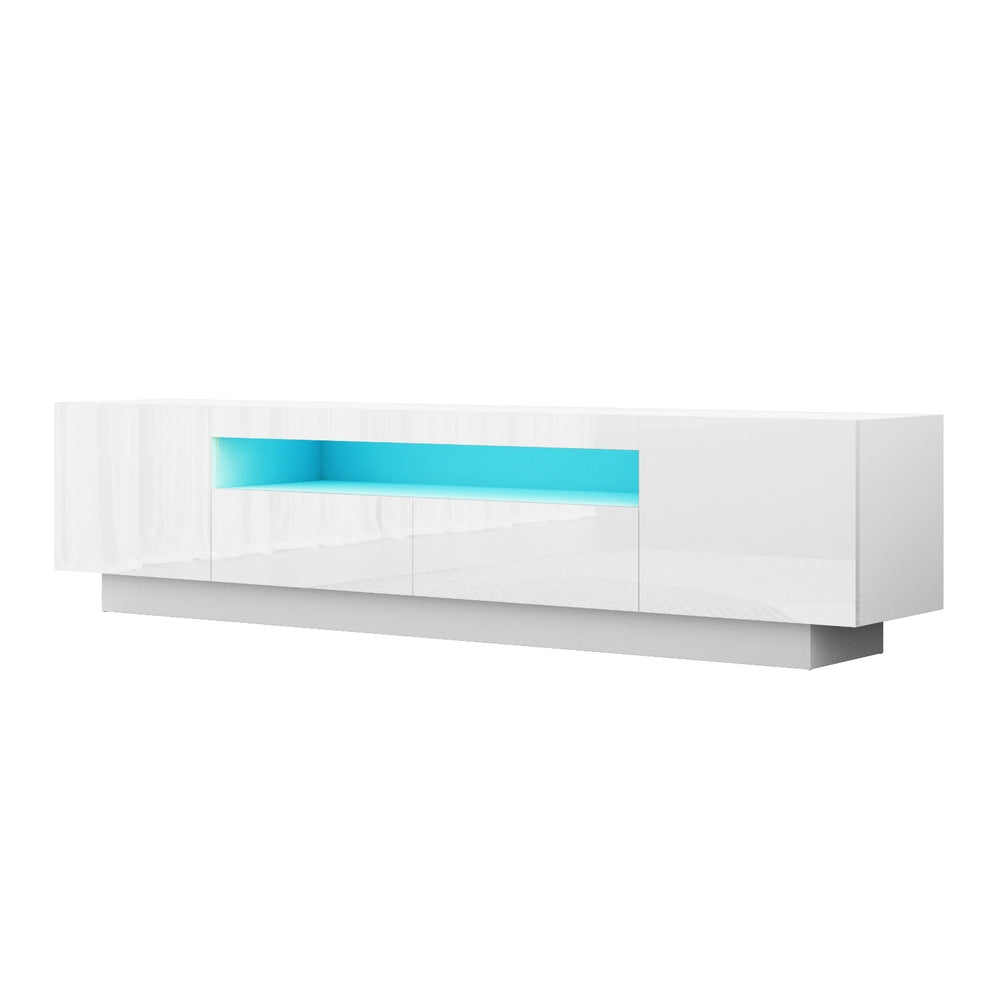 Artiss 180cm TV Entertainment Unit RGB LED White