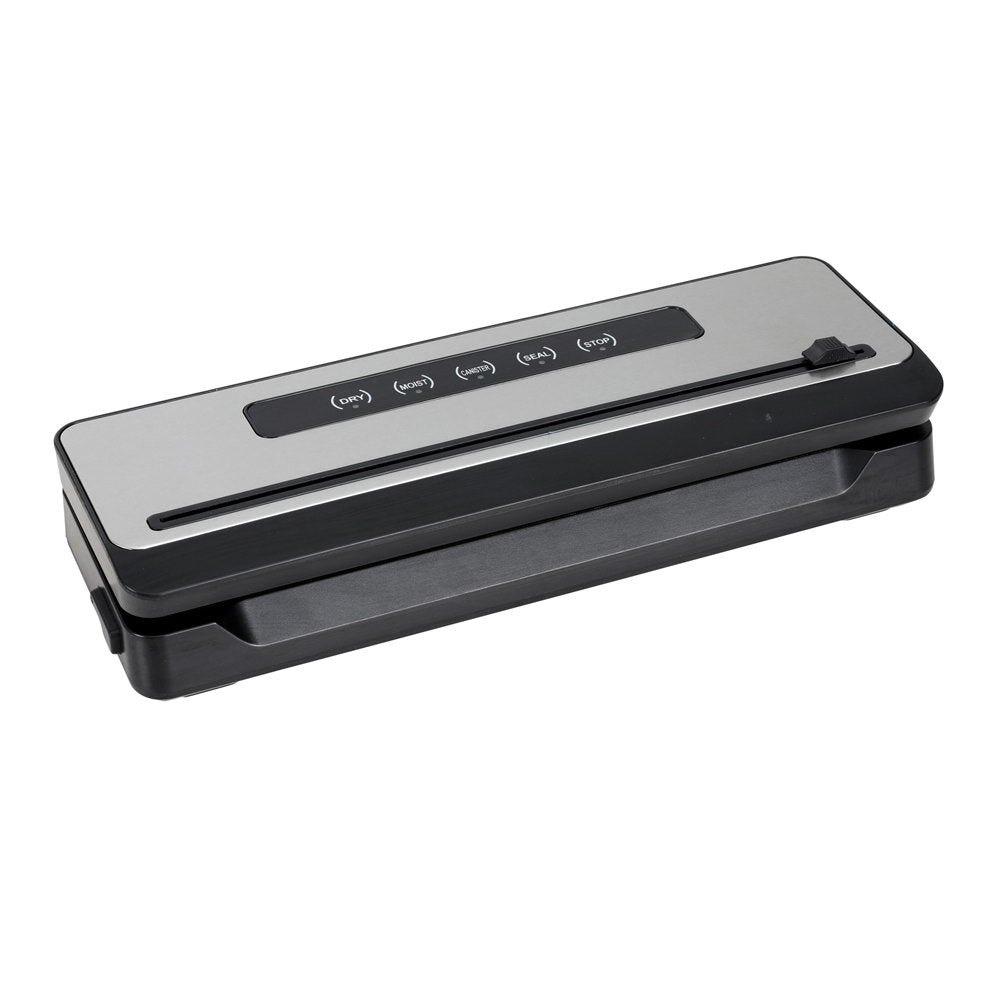 Devanti Vacuum Sealer Machine 4 Modes Silver Black