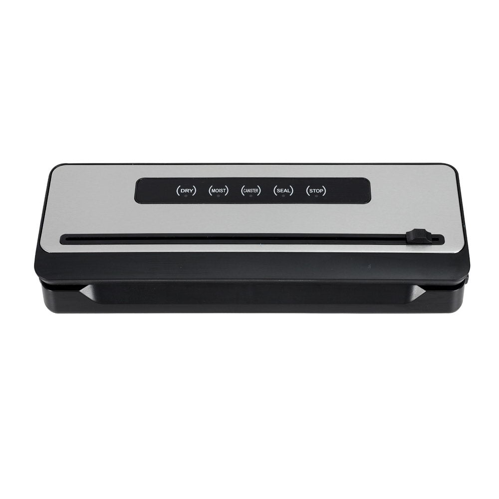 Devanti Vacuum Sealer Machine 4 Modes Silver Black