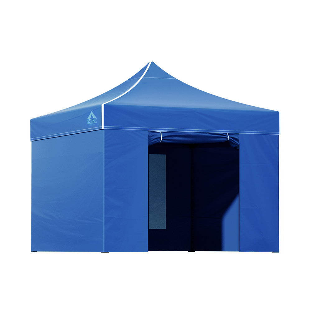 Instahut 3x3m Pop Up Gazebo 500D Oxford Blue