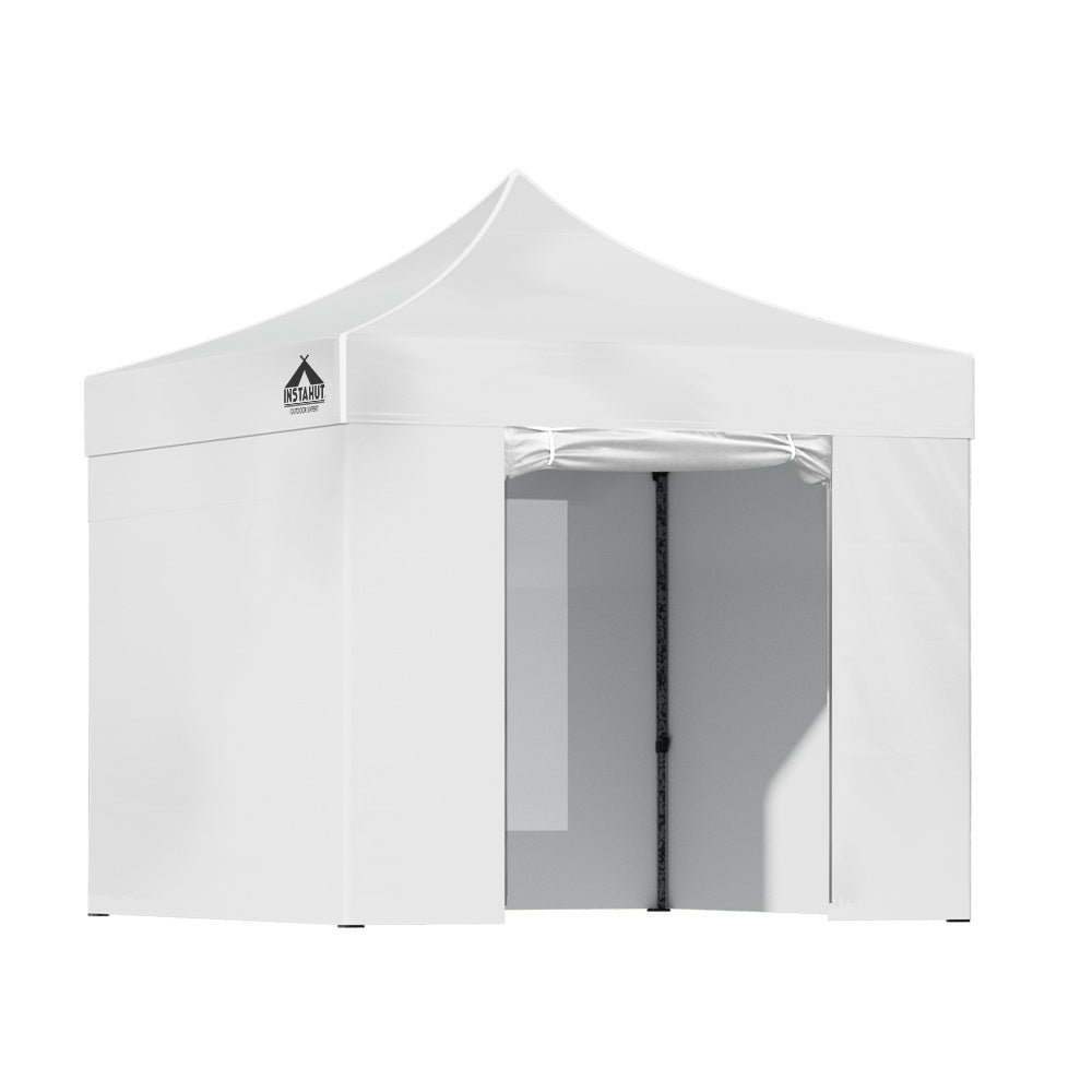 Instahut 3x3m Pop Up Gazebo Marquee 500D White