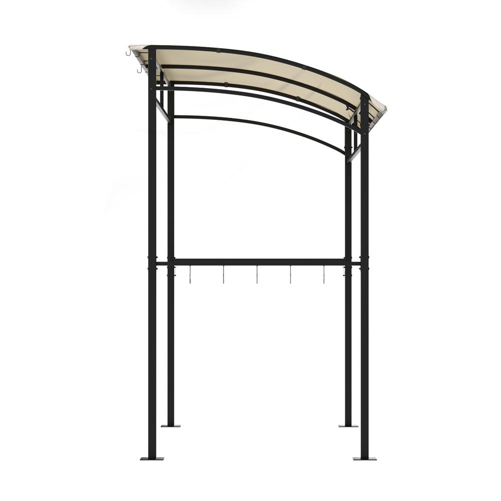 Instahut BBQ Grill Gazebo Marquee Beige