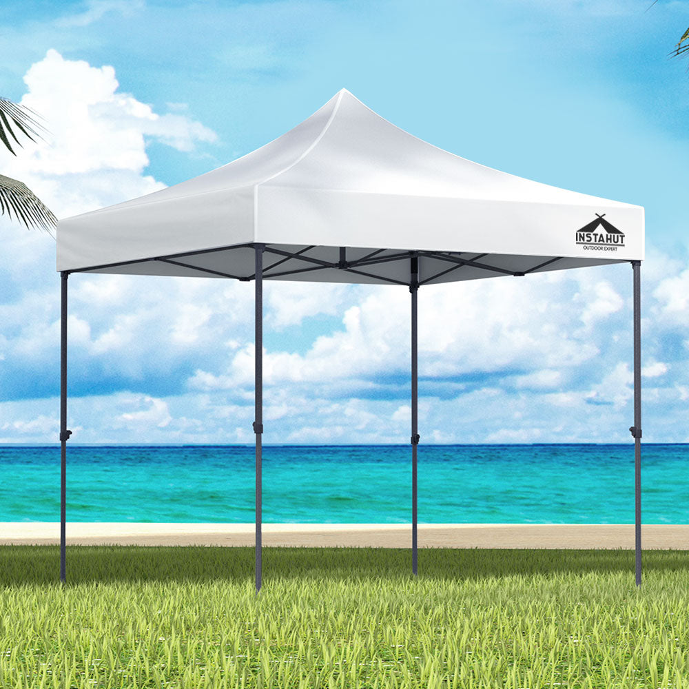 Instahut 3x3 Pop Up Gazebo 500D Oxford White