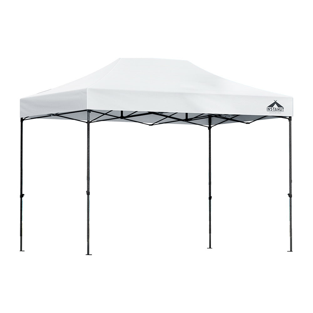 Instahut 3x4.5m Pop Up Gazebo Marquee White with Base Pods