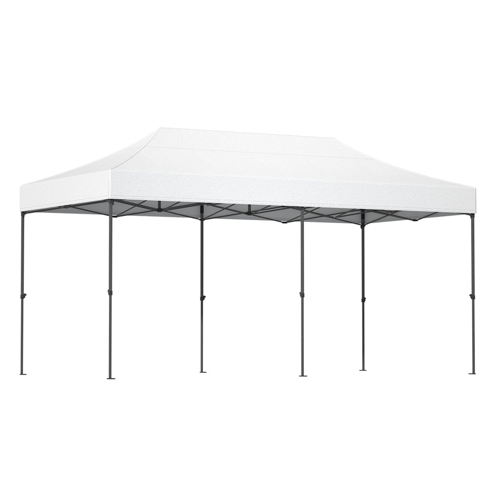 Instahut 3x6 Pop Up Gazebo Marquee 500D Wedding Tent White