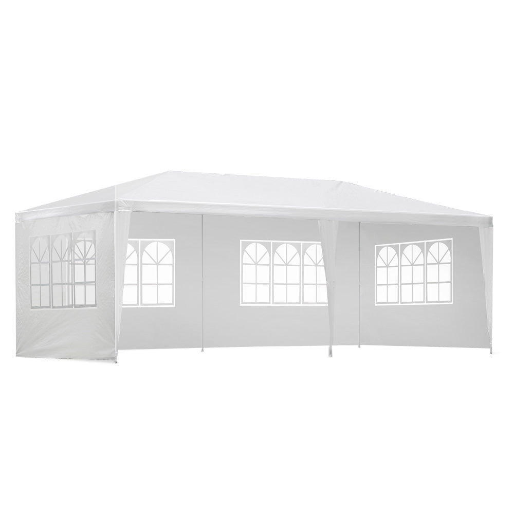 Instahut 3x6m Gazebo Marquee Wedding Party Tent White