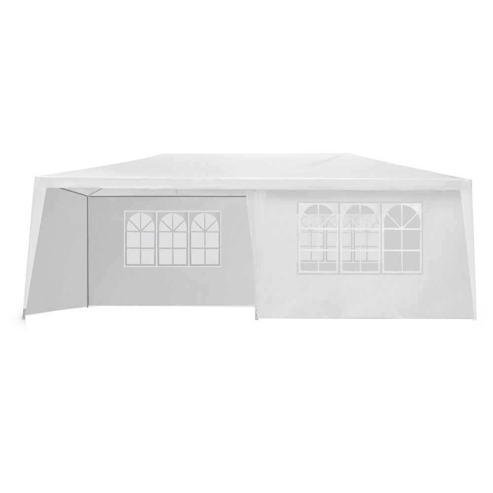 Instahut 3x6m Gazebo Wedding Party Tent Outdoor Canopy 6 Panel White