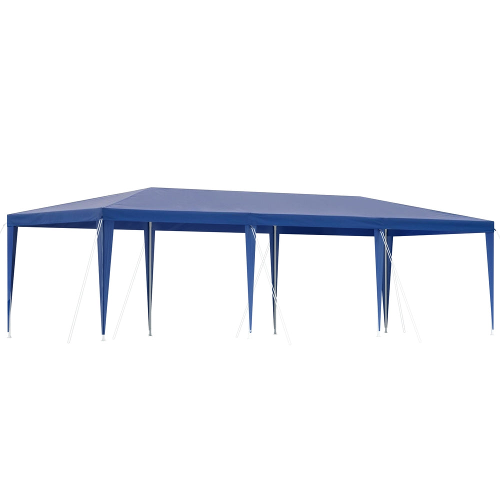 Instahut Wedding Party Gazebo 300 x 900cm Marquee Tent Blue