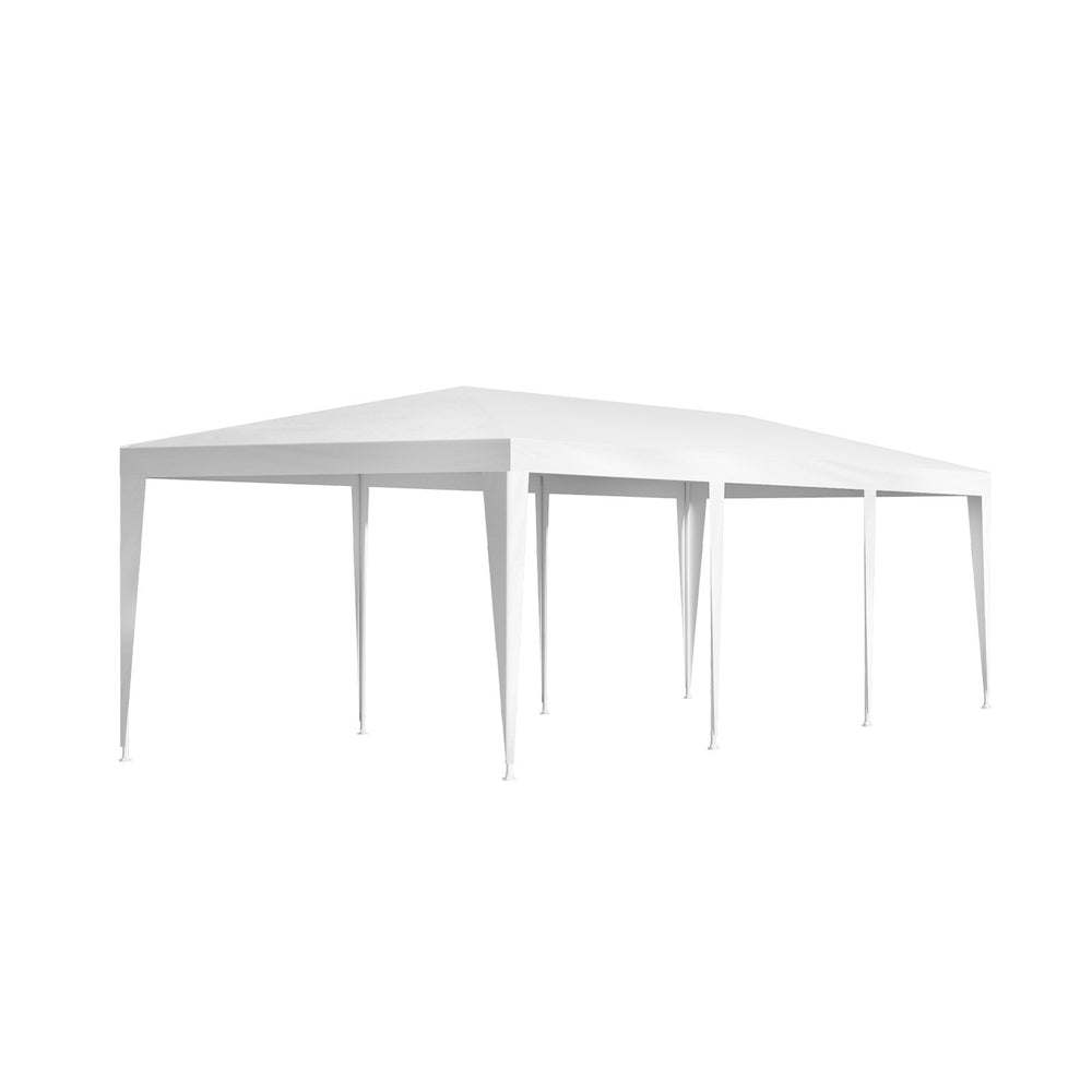 Instahut 3x9m Wedding Party Gazebo Marquee Tent Outdoor Shade White
