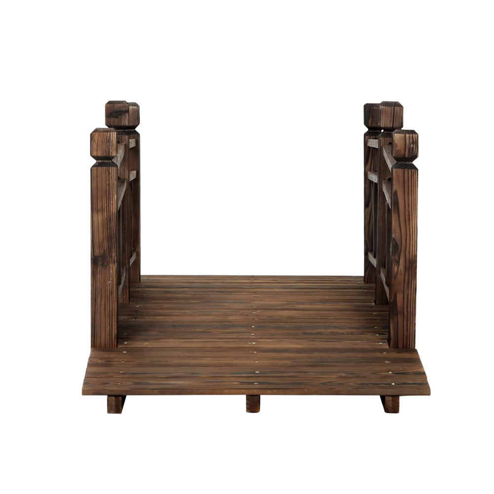 Gardeon 150cm Wooden Garden Bridge Outdoor Ornament