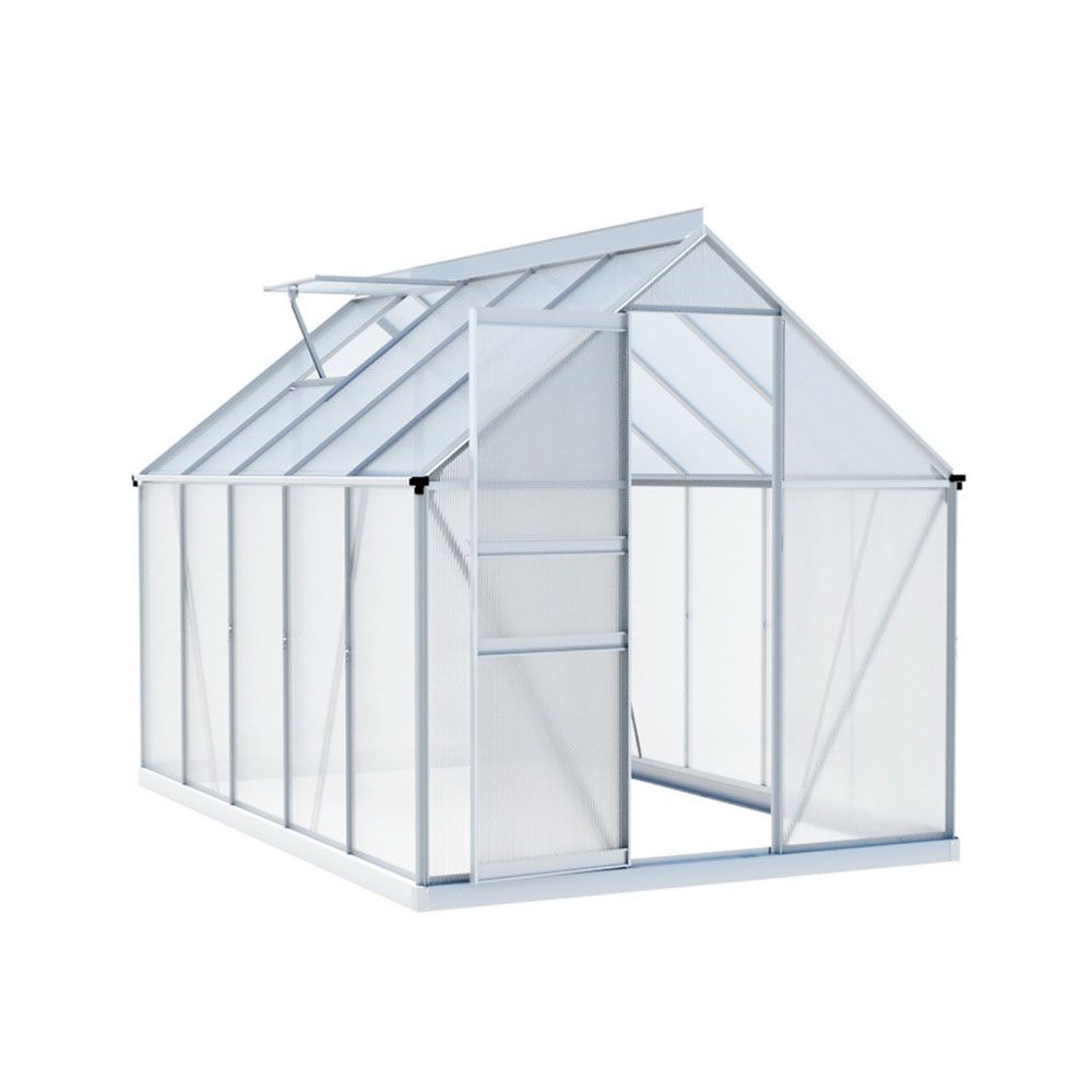 Green Fingers Polycarbonate Greenhouse 3.1M x 1.9M x 2.0M