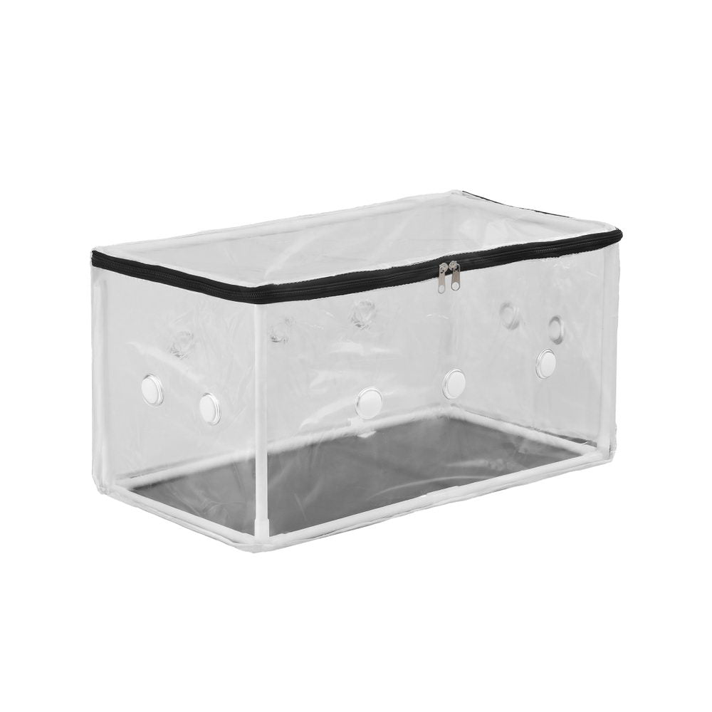 Green Fingers Mini Greenhouse 50x25x25cm PVC Plant Cover