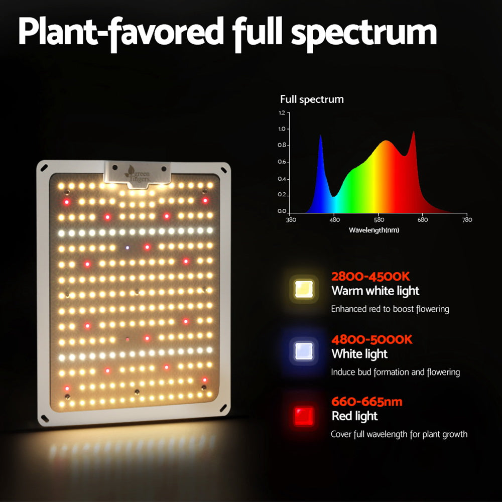 Green Fingers 110W LED Grow Light Full Spectrum Indoor Plant