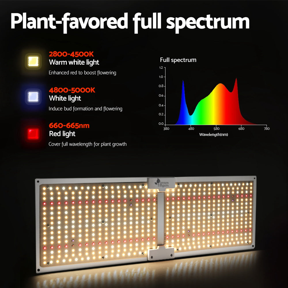 Green Fingers 3000W LED Grow Light Full Spectrum Indoor Plant