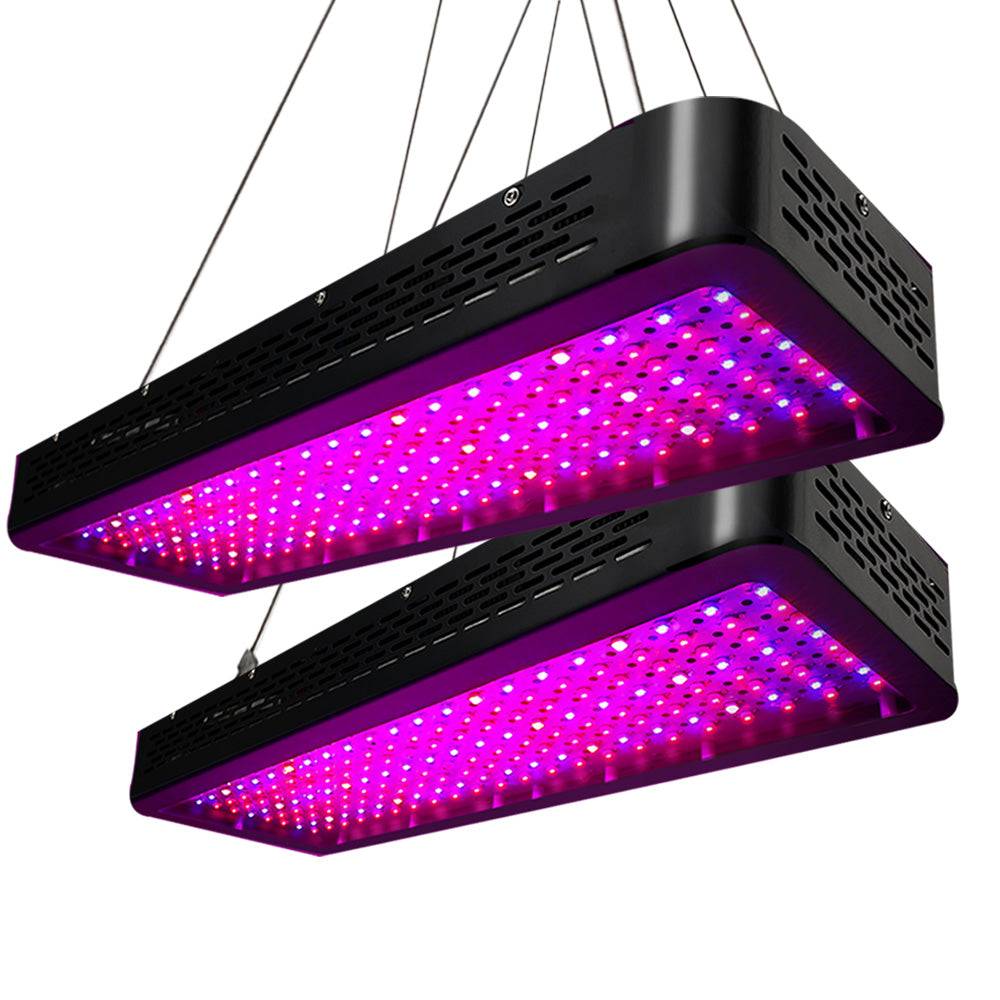 Green Fingers 2X 2000W LED Grow Light Full Spectrum Indoor Plant