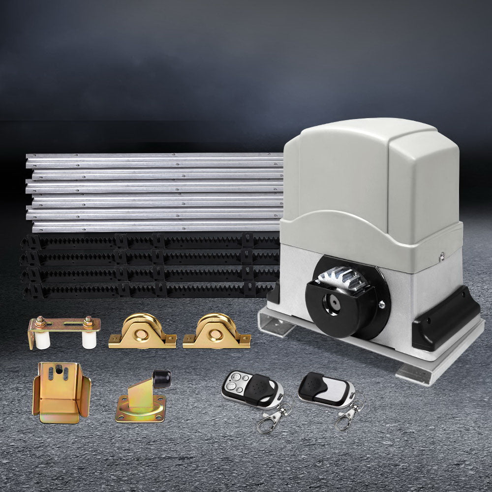 LockMaster Electric Sliding Gate Opener Kit 1200KG