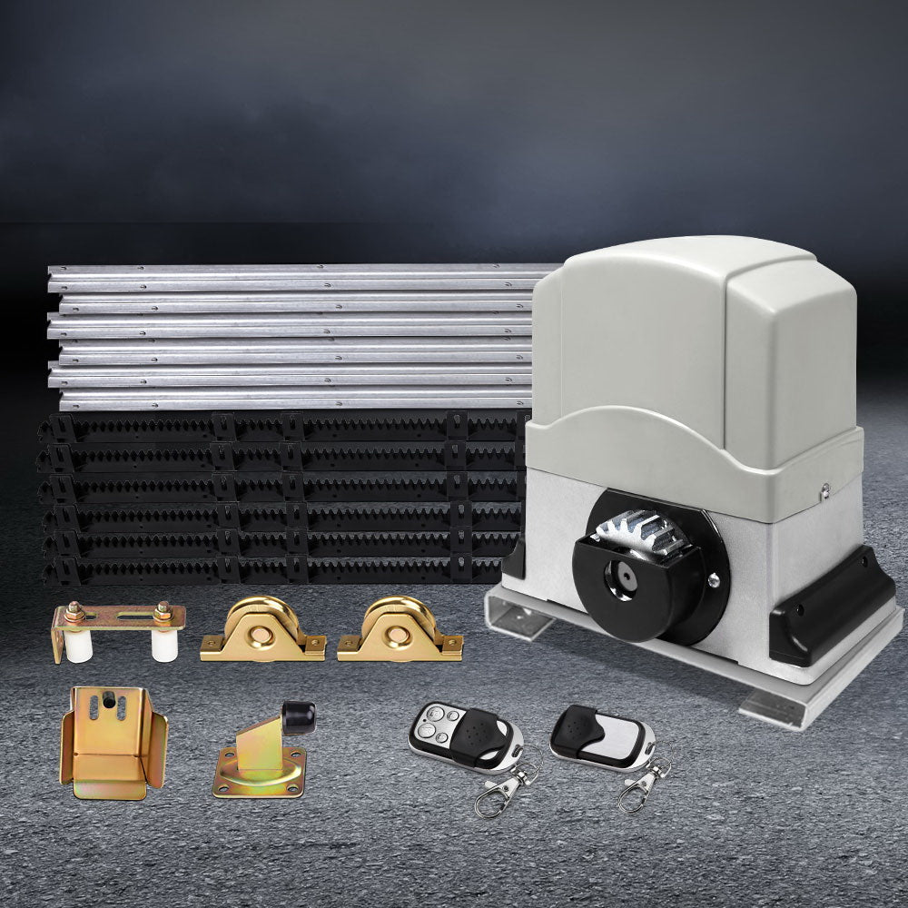 LockMaster Electric Sliding Gate Opener 1200kg 6m